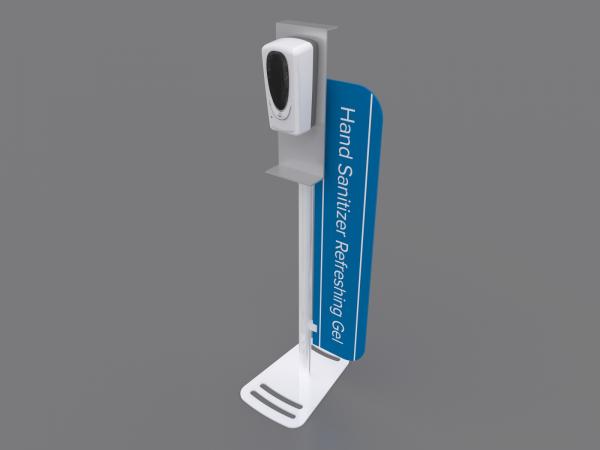 MOD-9001 Hand Sanitizer Stand with Graphic -- Image 3